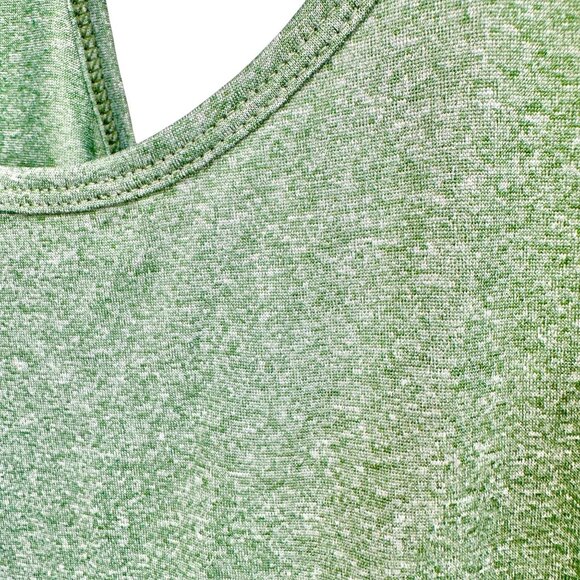 Icyzone Set Of 3 Racerback Tank Tops Womens XL Red Green Gray Athletic Wear - Picture 3 of 10